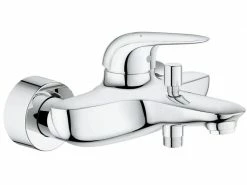 GROHE Badewannenarmatur Eurostyle 1/2", Chrom, geschlossener Griff