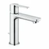 GROHE Lavaboarmatur Lineare S-Size 1/2", Chrom, mit Zugstange