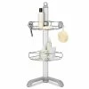 Simplehuman Duschmittelhalter Eck-Duschcaddy Silber