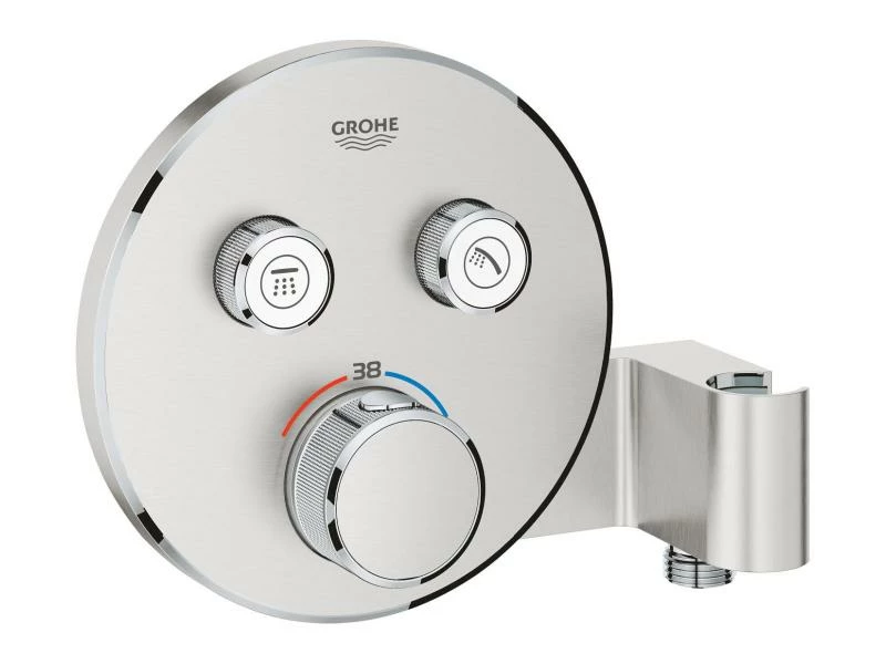 GROHE Duscharmatur Grohtherm SmartControl 43 mm, mit Brausehalter 1 GROHE Duscharmatur Grohtherm SmartControl 43 mm, mit Brausehalter
