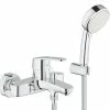 GROHE Badewannenarmatur Eurostyle Cosmopolitan 1/2" mit Brause