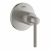 GROHE Ventiloberteil Atrio M24x1 Supersteel, Hebelgriff