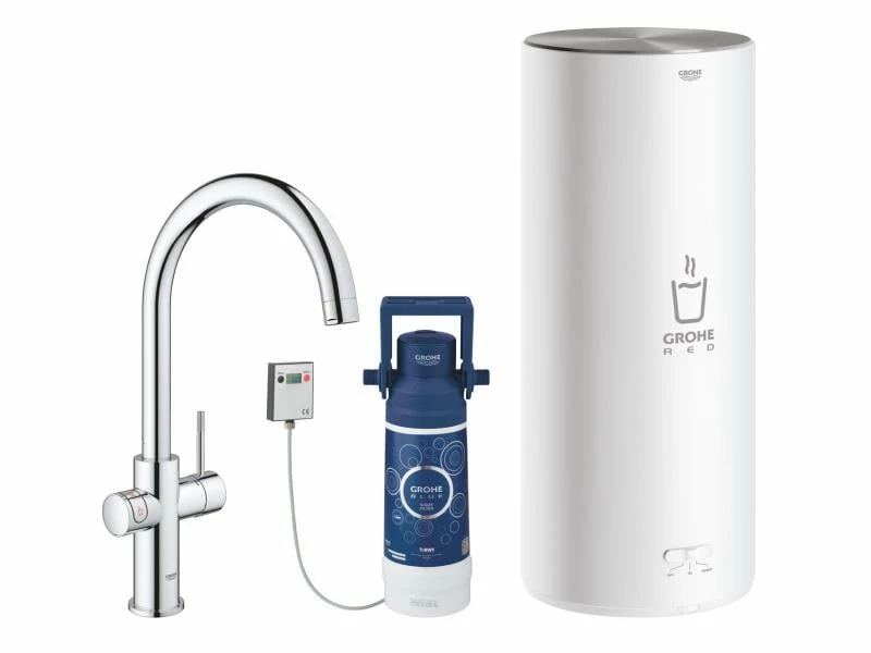 GROHE Küchenarmatur Red Duo C-Auslauf, Starter Kit, Chrom 1 GROHE Küchenarmatur Red Duo C-Auslauf, Starter Kit, Chrom