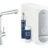 GROHE Küchenarmatur Blue Home L-Auslauf, Starter Kit, Chrom