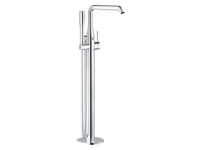 GROHE Badewannenarmatur Essence 1/2", Chrom, Bodenmontage 1 GROHE Badewannenarmatur Essence 1/2", Chrom, Bodenmontage