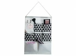 See Mann Garn Bad-Utensilienhalter Pitt Schwarz/Weiss