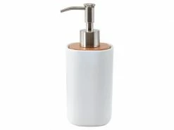 Aquanova Seifenspender Oscar 250 ml, Nature/Weiss