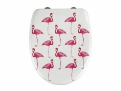 Wenko Toilettensitz Flamingo