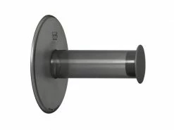 Koziol Toilettenpapierhalterung Plug&Roll Anthrazit