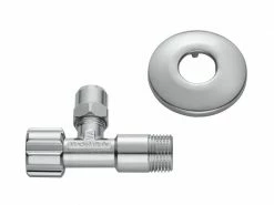 Mateu Regulierventil 1/2", Chrom, kurz