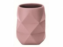 Kleine Wolke Zahnputzbecher Crackle Rouge