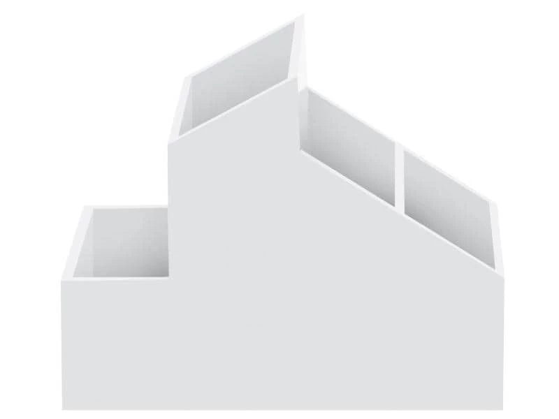 Spirella Bad-Utensilienhalter SKYLINE Storage 13 cm Weiss 1 Spirella Bad-Utensilienhalter SKYLINE Storage 13 cm Weiss