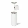 Umbra Toilettenpapierhalter Portaloo Silber/Weiss