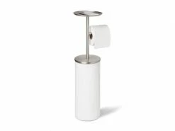 Umbra Toilettenpapierhalter Portaloo Silber/Weiss