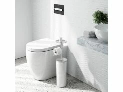 Umbra Toilettenpapierhalter Portaloo Silber/Weiss -Angebote Bad & Sanitär Store 77952261 xxl