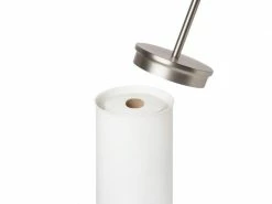 Umbra Toilettenpapierhalter Portaloo Silber/Weiss -Angebote Bad & Sanitär Store 77952702 xxl