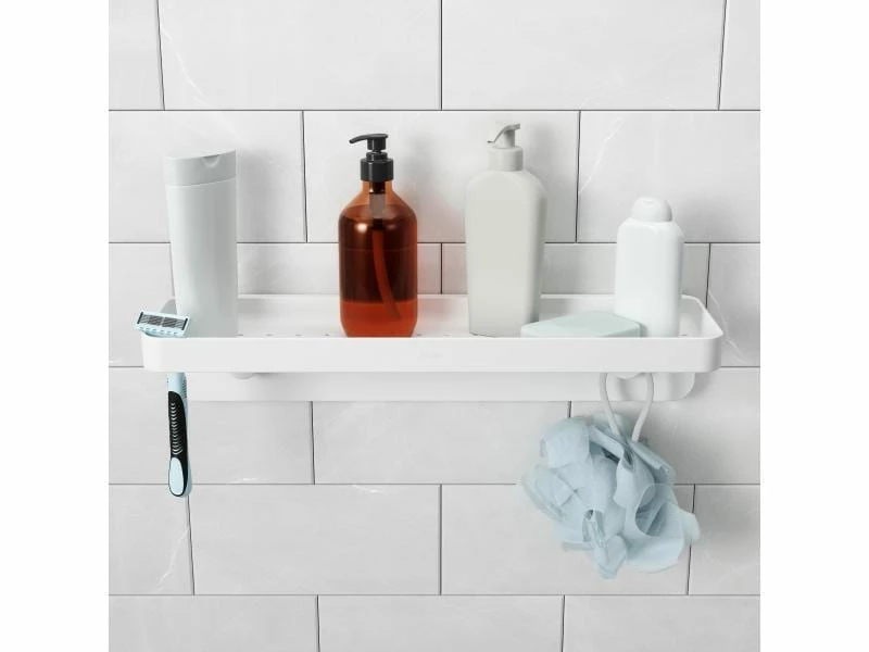 Umbra Duschmittelhalter Flex Wandleiste, Weiss 5 Umbra Duschmittelhalter Flex Wandleiste, Weiss – Bild 5