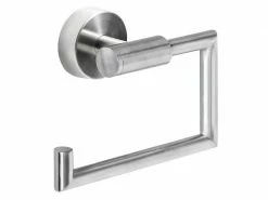 Tatkraft Toilettenpapierhalter Hold Silber